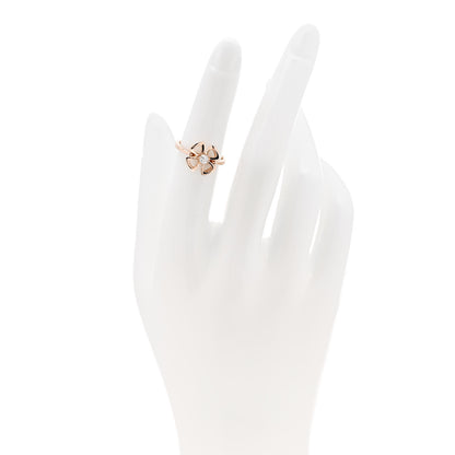 Bulgari 18K Rose Gold Diamond Fiorever Ring 49 5 2 of 6