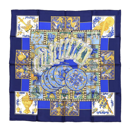 Hermes Silk Le Tarot Scarf 90 1 of 4
