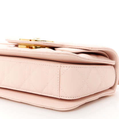Christian Dior Lambskin Cannage Mini Jolie Top Handle Bag Powder Pink 10 of 10