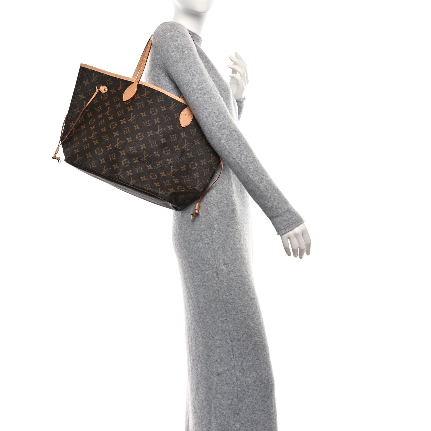 Louis Vuitton Monogram Neo Neverfull MM Pivoine 2 of 9