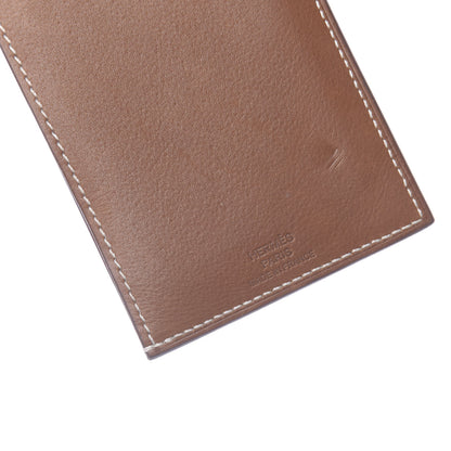 Hermes Epsom Barenia Evercolor Rooroo 3CC Card Holder Fauve Craie Amande Bleu De Malte 5 of 6