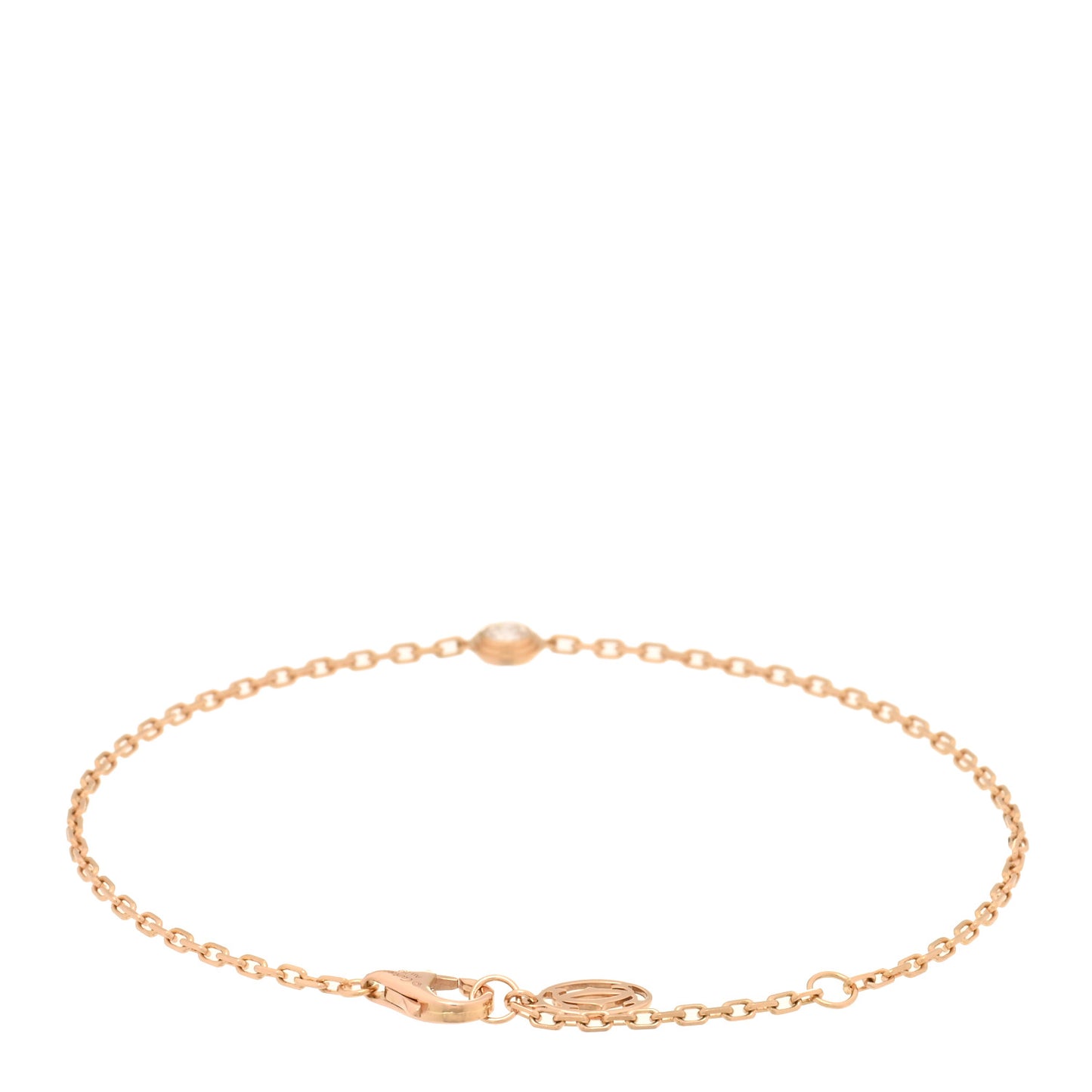 18K Pink Gold Diamond SM D'Amour Bracelet