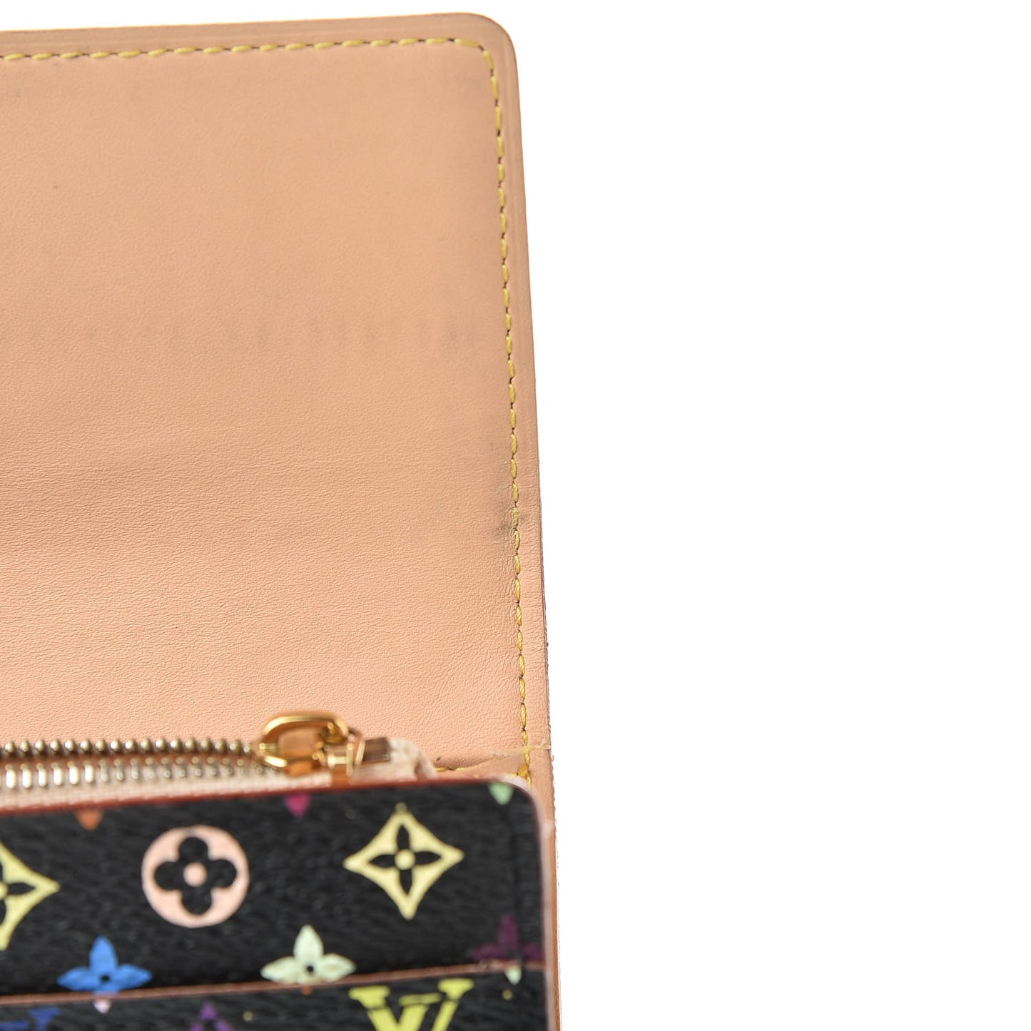 Monogram Multicolor Sarah Wallet Black