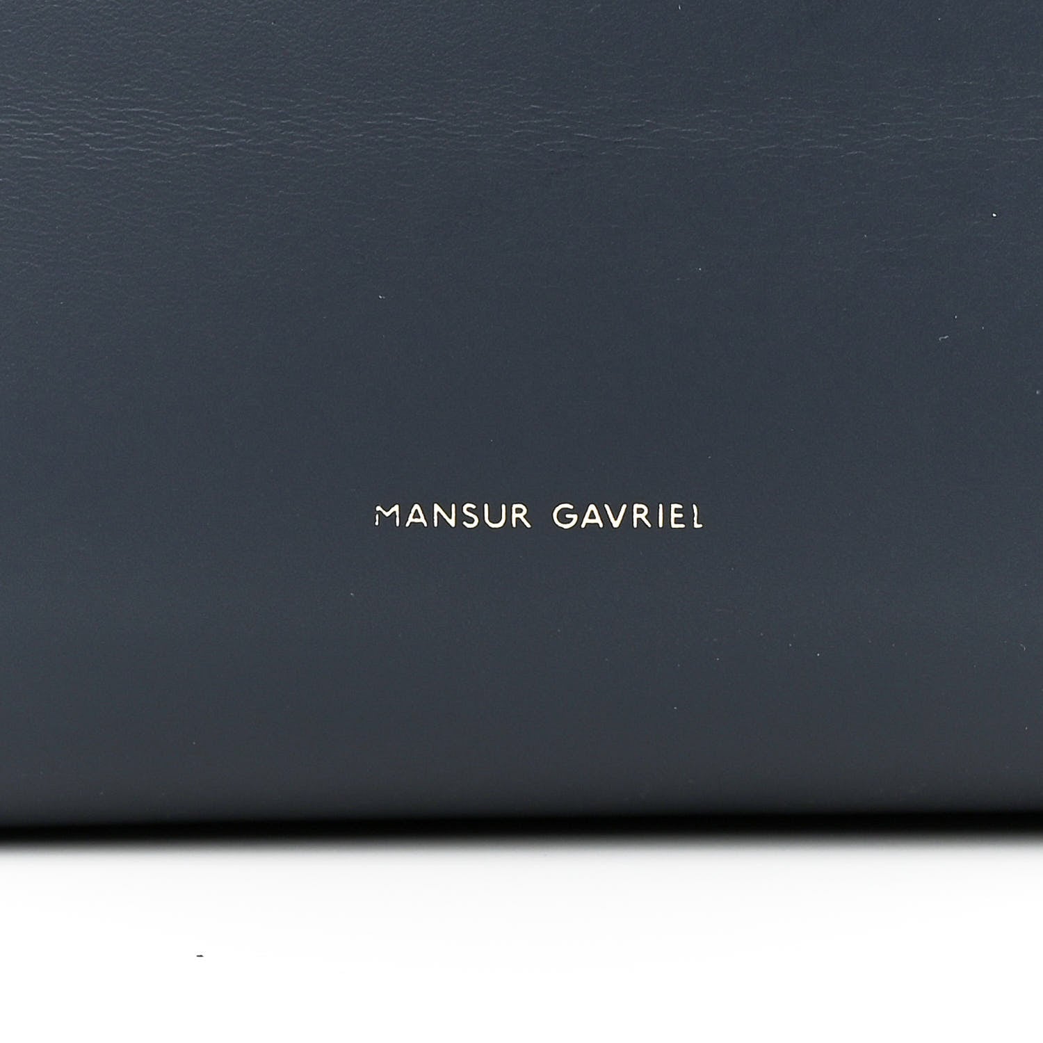 Mansur Gavriel Calfskin Bucket Bag Blu 8 of 10