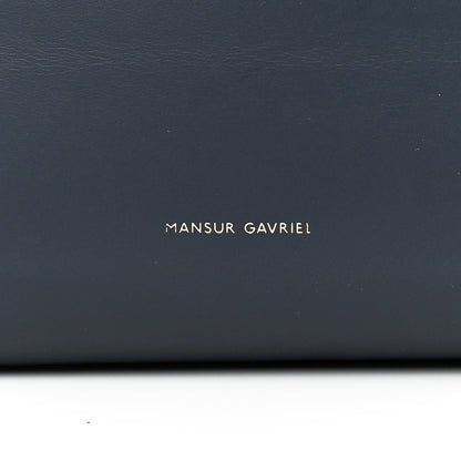 Mansur Gavriel Calfskin Bucket Bag Blu 8 of 10