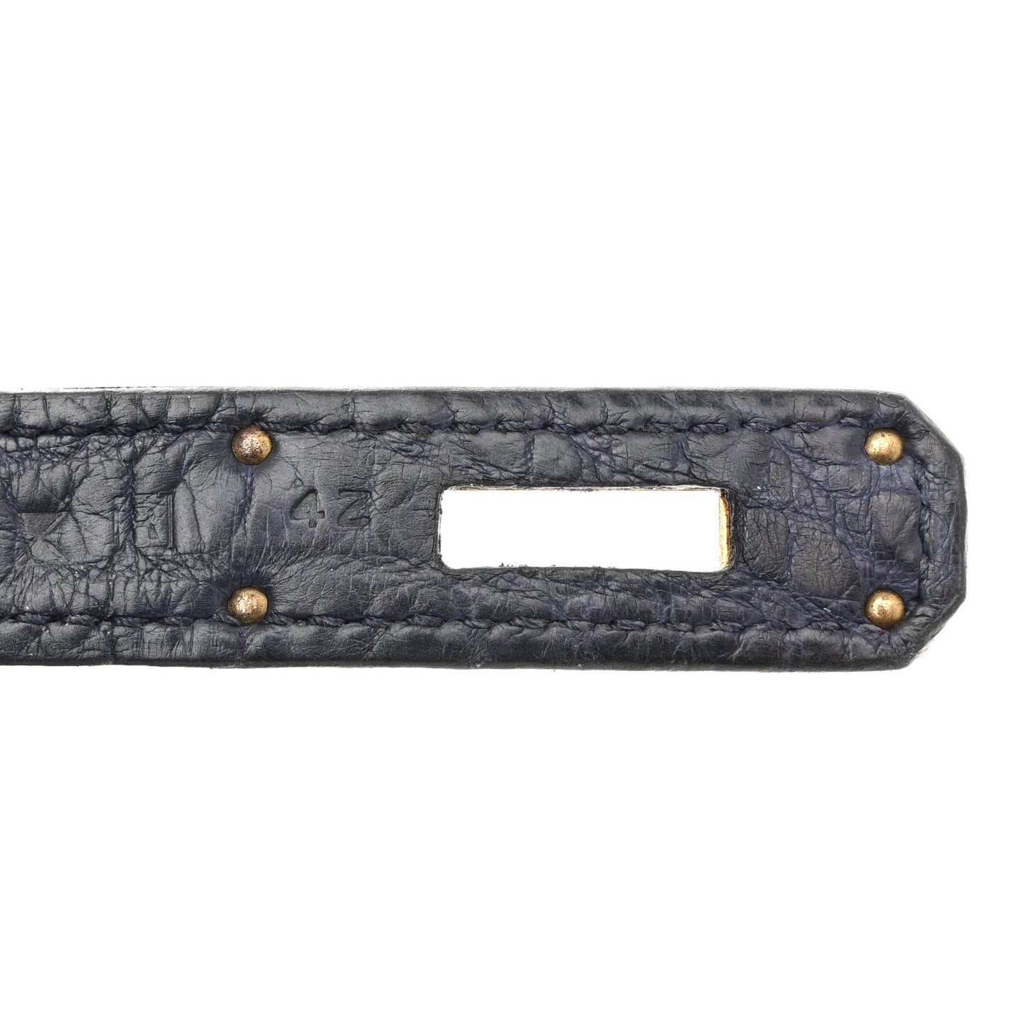 Matte Niloticus Crocodile Birkin 30 Bleu Indigo