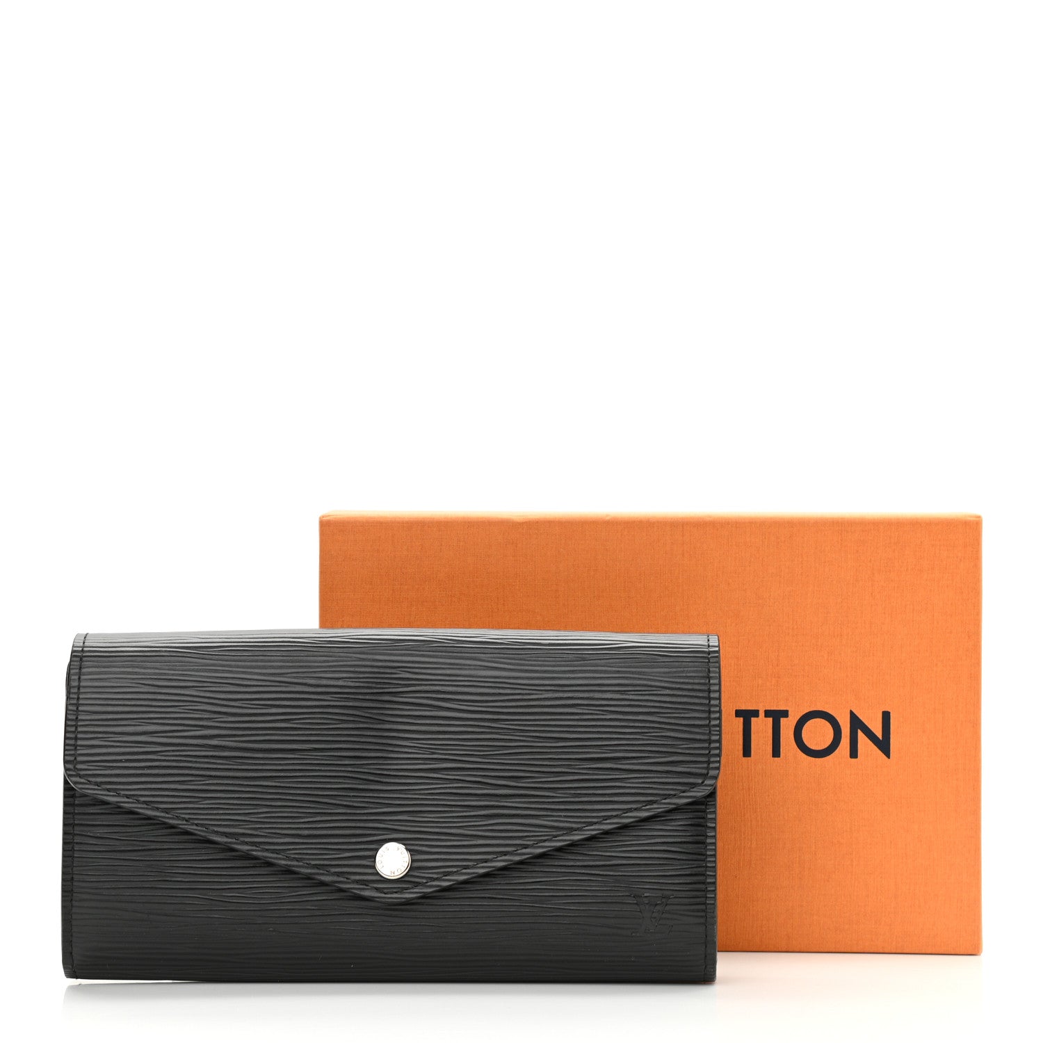 Louis Vuitton Epi Sarah Wallet NM Black 7 of 7