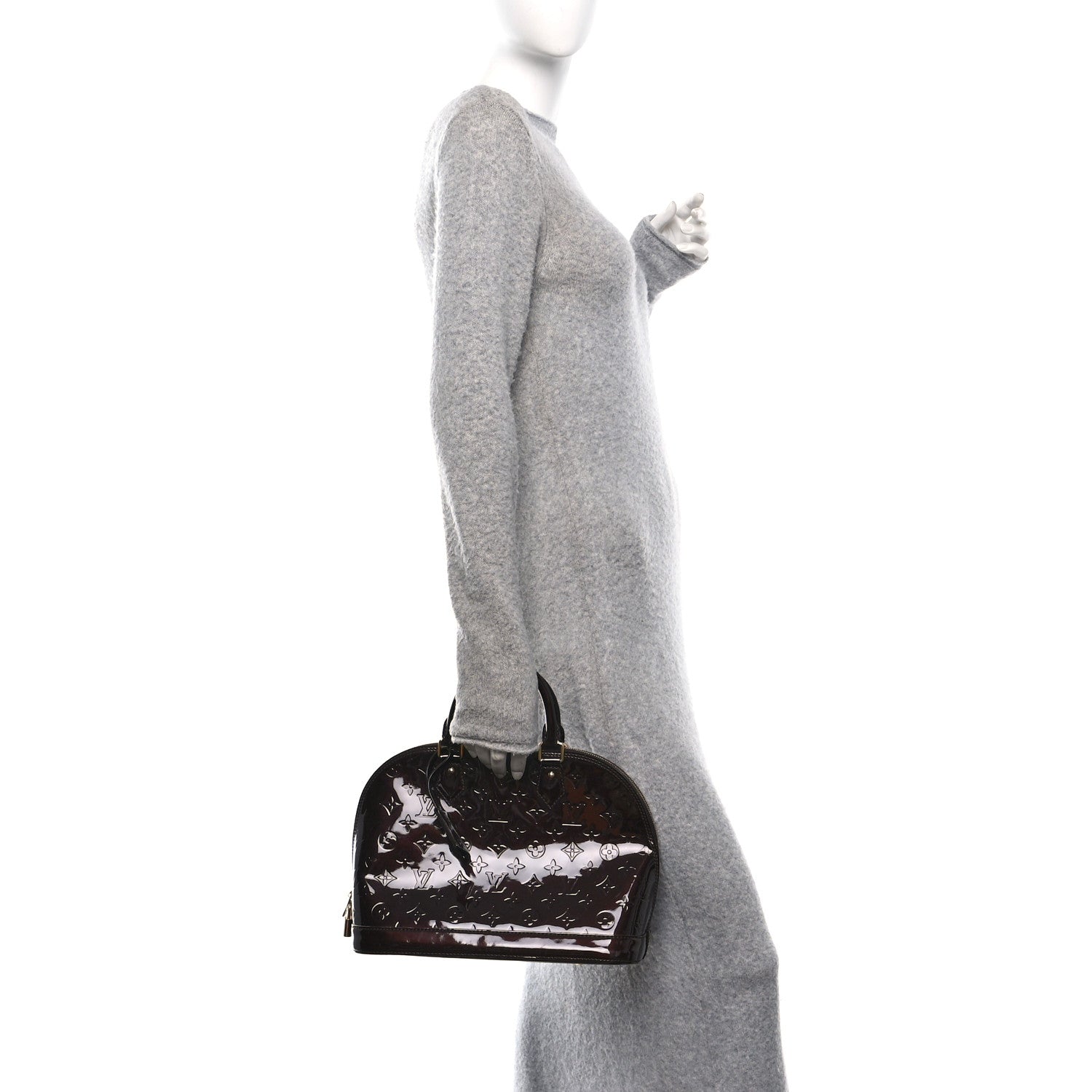 Louis Vuitton Vernis Alma PM Amarante 2 of 9