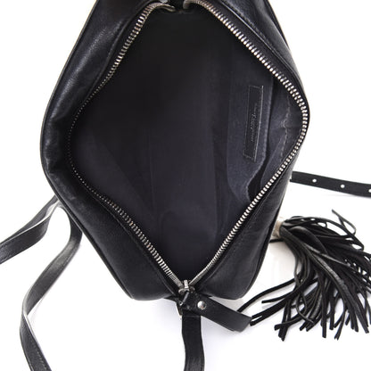 Saint Laurent Linen Canvas Monogram Lou Camera Bag Black 4 of 4