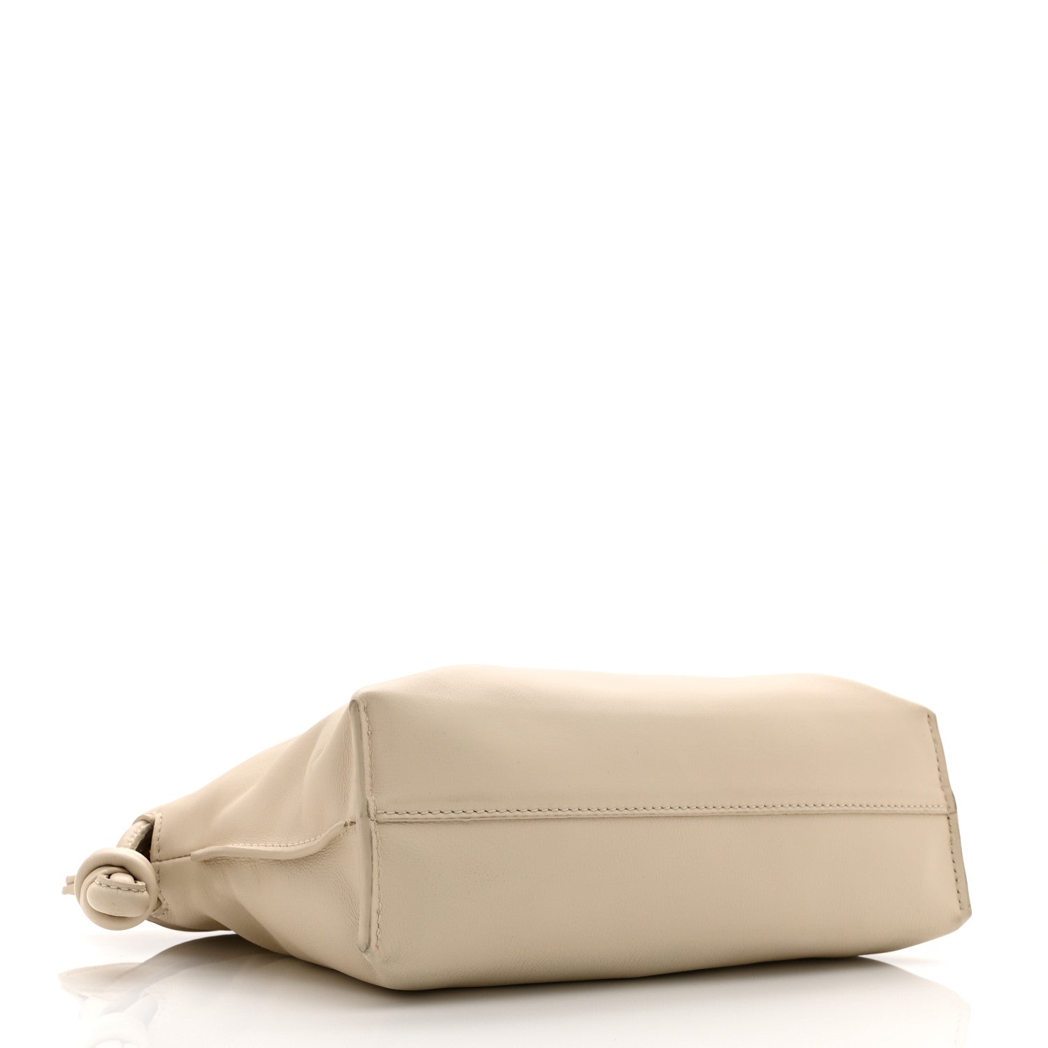 Loewe Calfskin Mini Flamenco Knot Clutch Angora 4 of 10