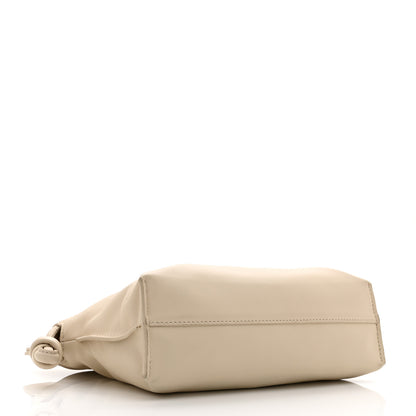 Loewe Calfskin Mini Flamenco Knot Clutch Angora 4 of 10