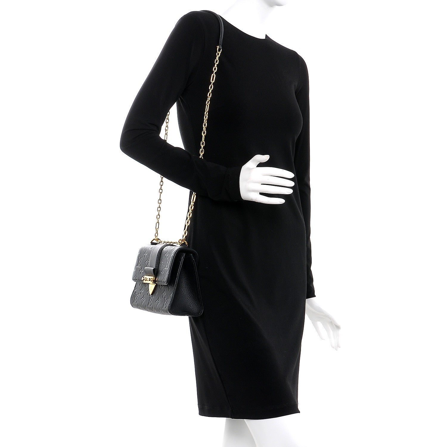 Louis Vuitton Empreinte Saint Sulpice BB Black 2 of 8