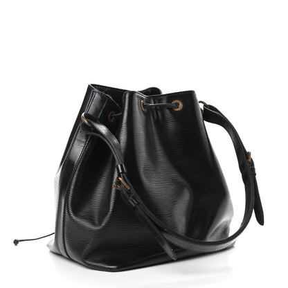 Louis Vuitton Epi Petit Noe Black 3 of 10