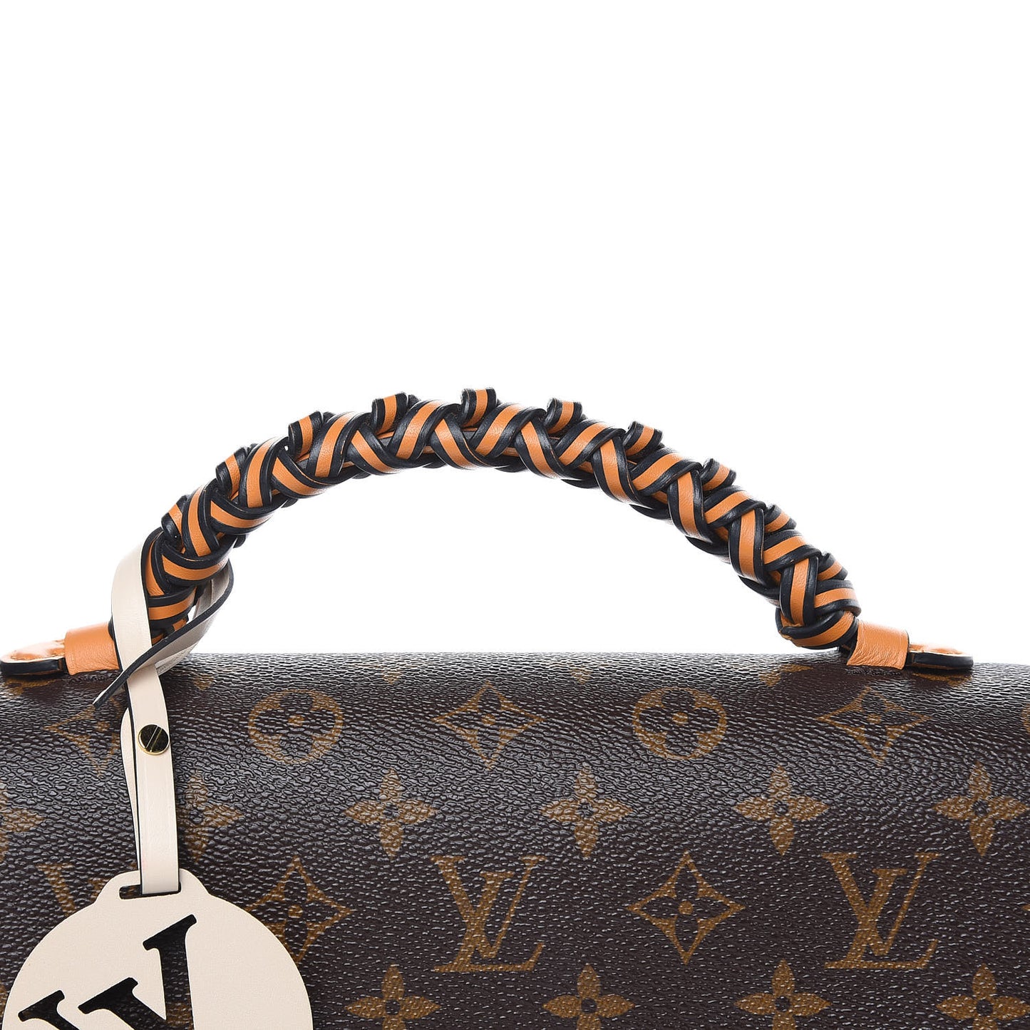 Monogram Braided Pochette Metis Safran