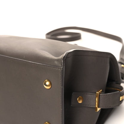 Saint Laurent Calfskin Small Classic Y Cabas Grey 9 of 14