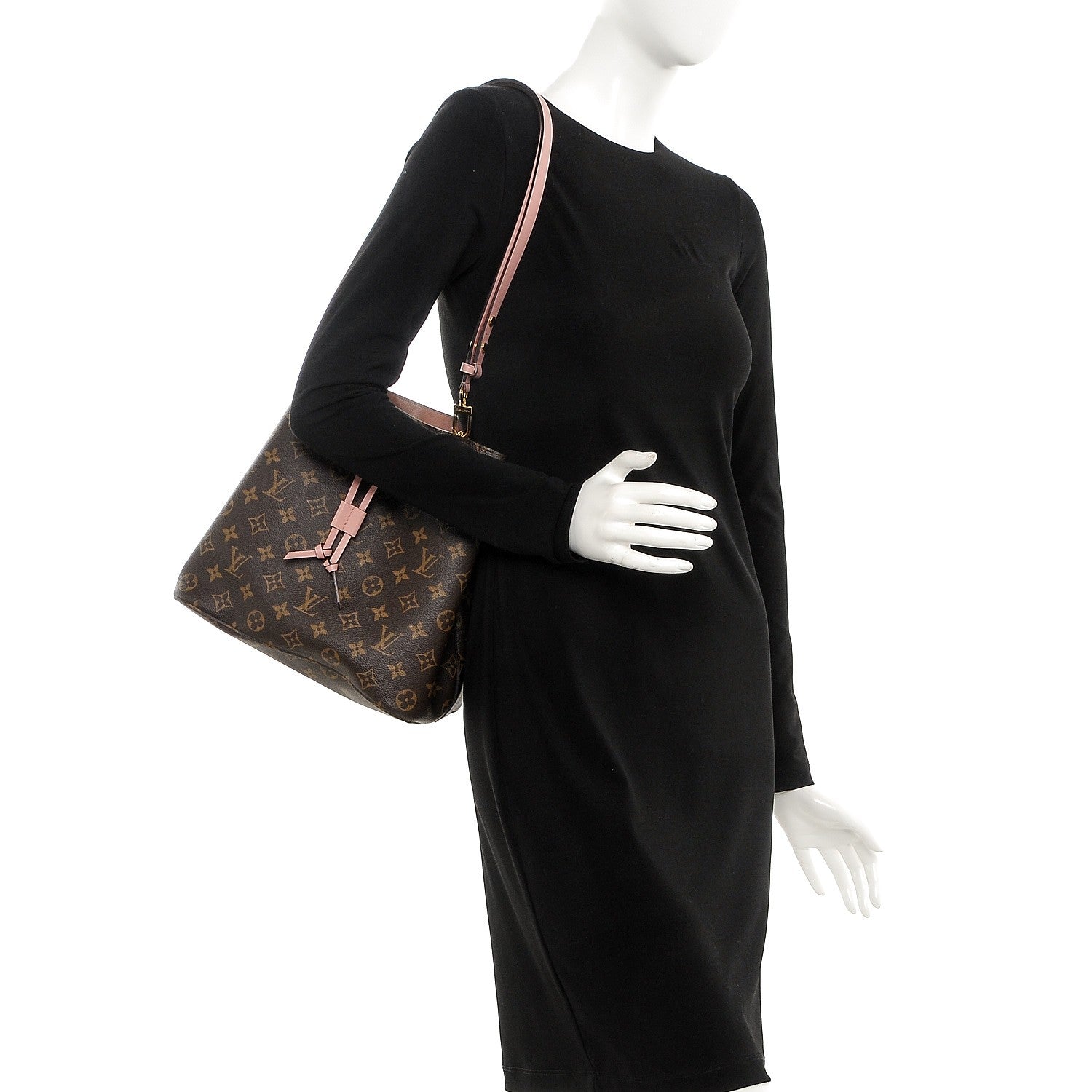 Louis Vuitton Monogram Neonoe MM Rose Poudre 2 of 6