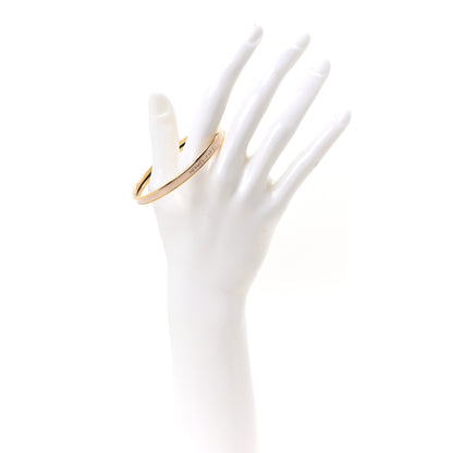 Hermes Enamel Printed Extra Narrow Uni Bracelet 70 Creme 2 of 6