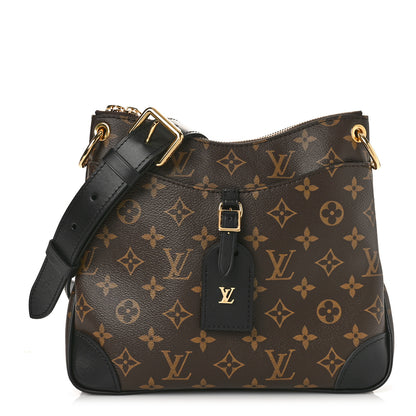 Louis Vuitton Monogram Odeon PM Black 1 of 7