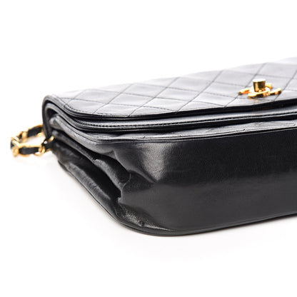 Chanel Lambskin Quilted Small Double Flap Black 9 of 11