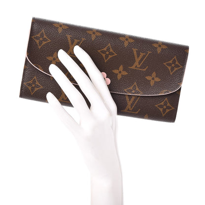 Louis Vuitton Monogram Bloom Flower Emilie Wallet 2 of 9