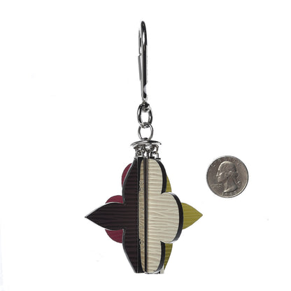 Louis Vuitton Wily Epi Bag Charm Key Holder Fuchsia 2 of 7