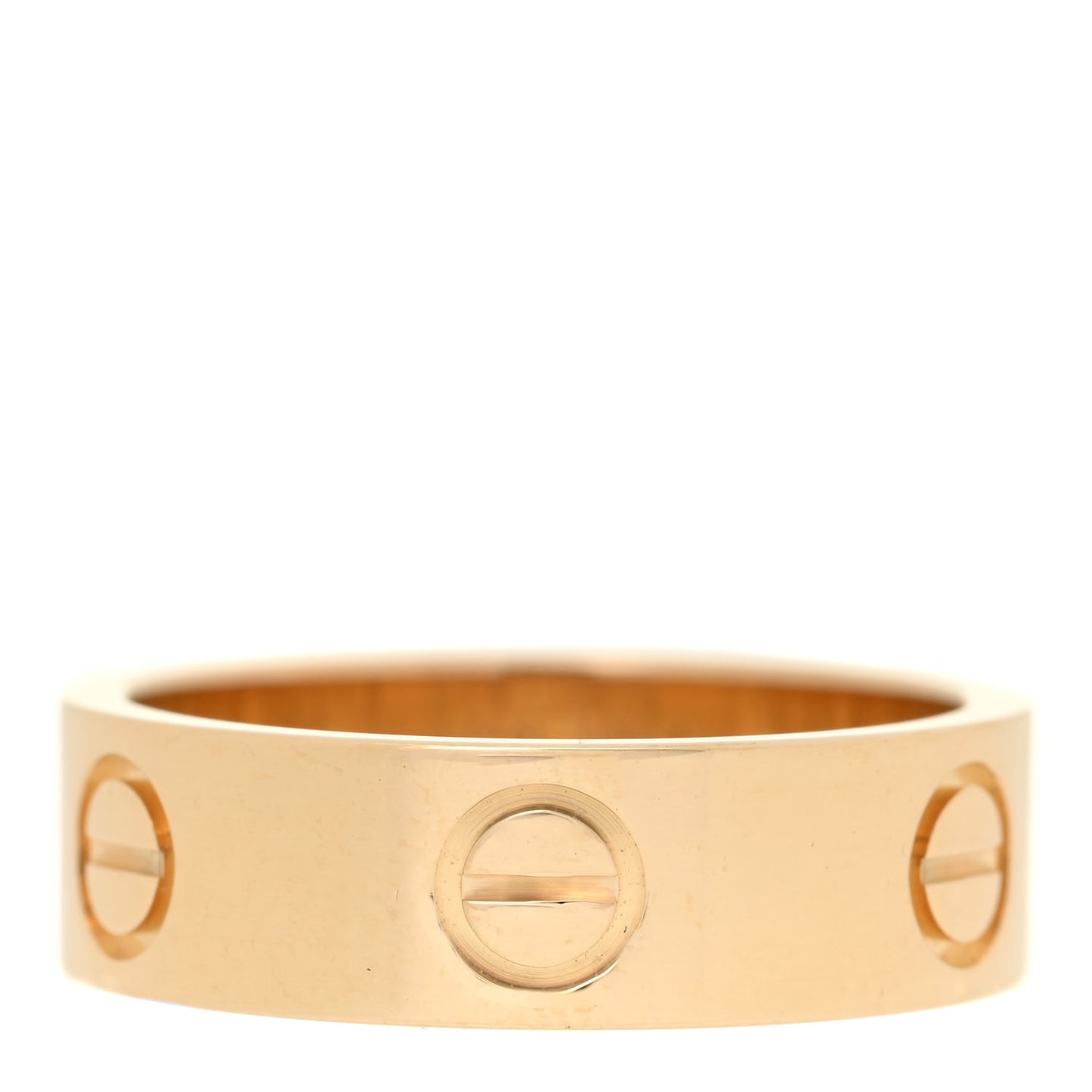 18K Yellow Gold 5.5mm LOVE Ring 51 5.75