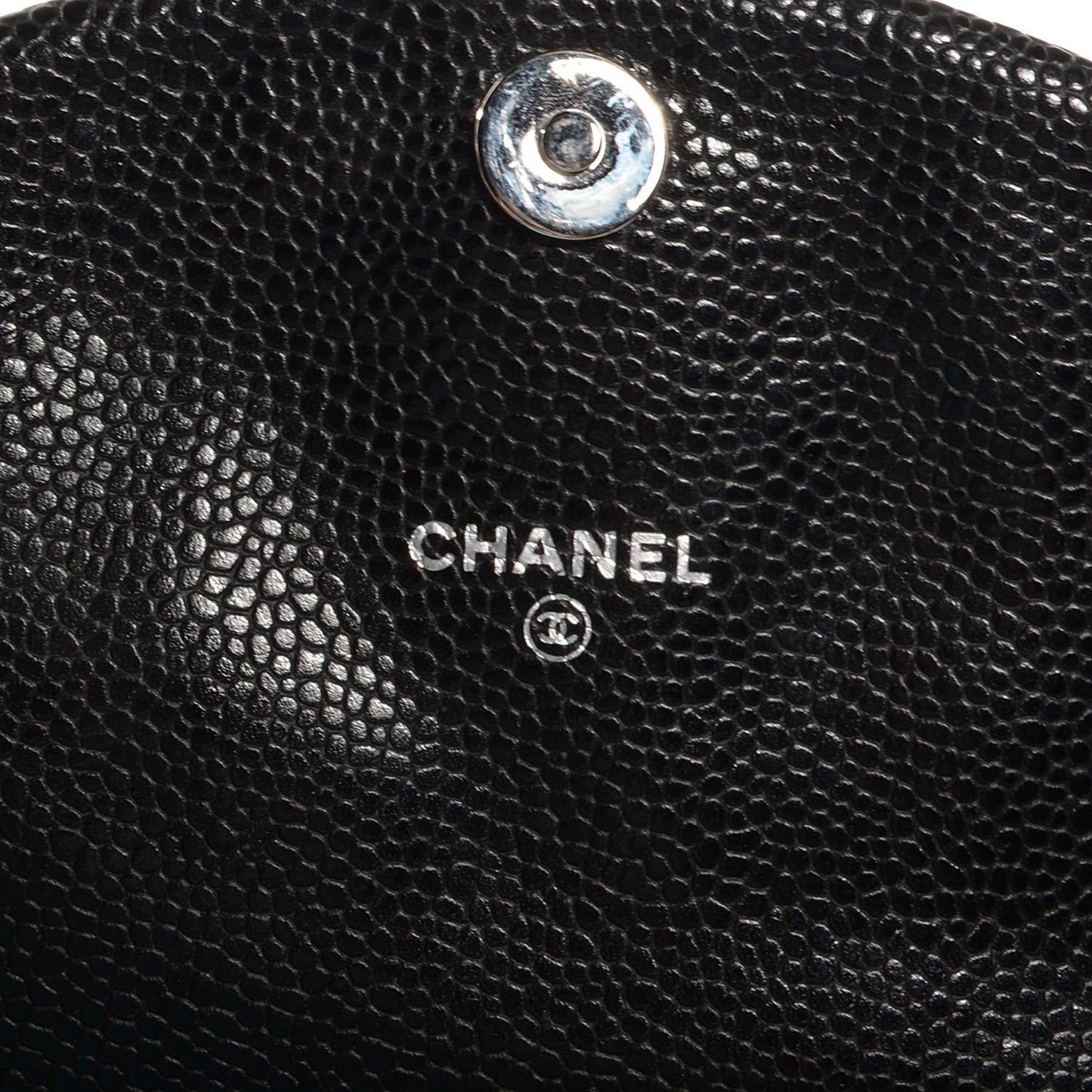 Caviar Half Moon Wallet On Chain WOC Black