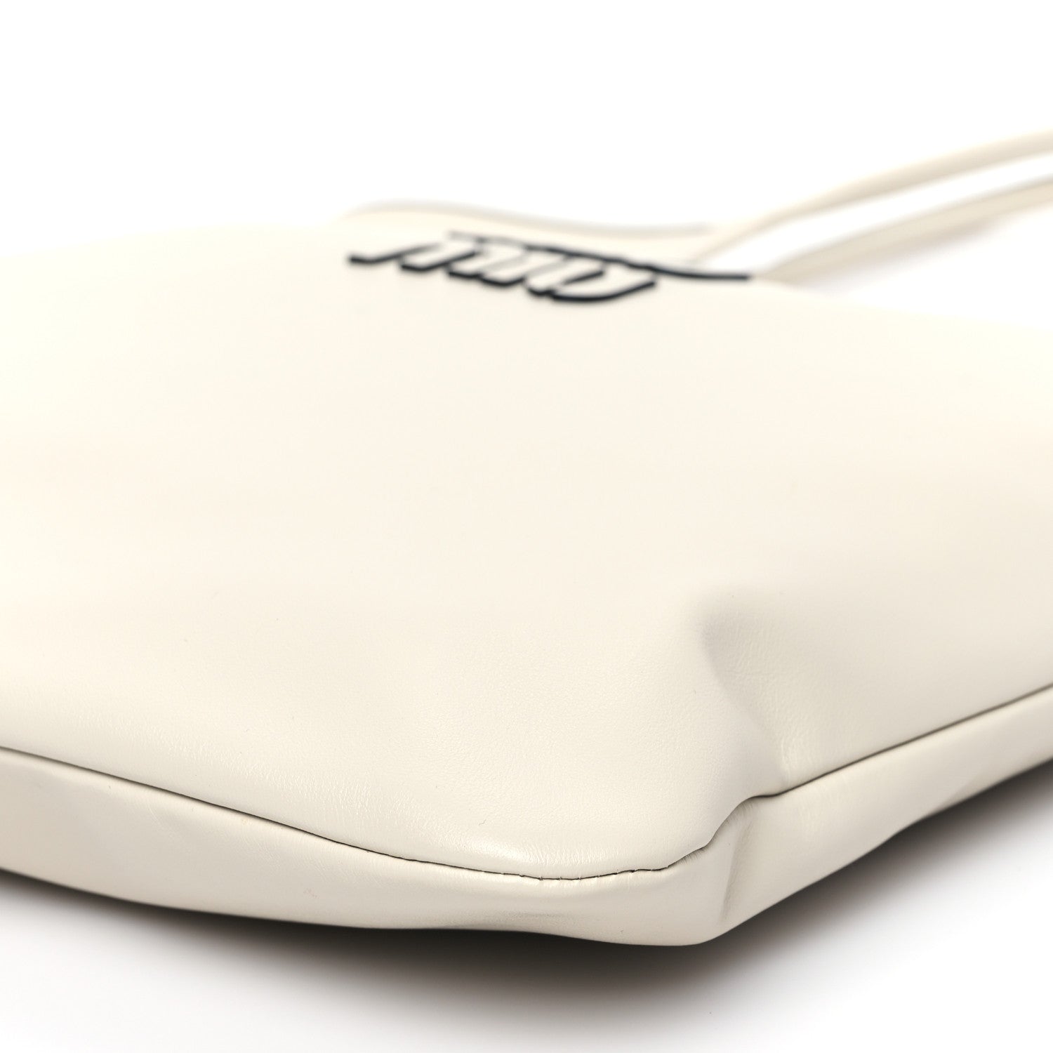 Miu Miu Nappa Ivy Bag Travertine Stone 9 of 9