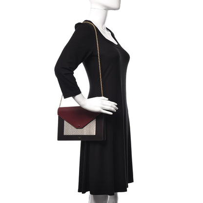 Celine Cobra Shiny Calfskin Clutch On A Chain 2 of 9