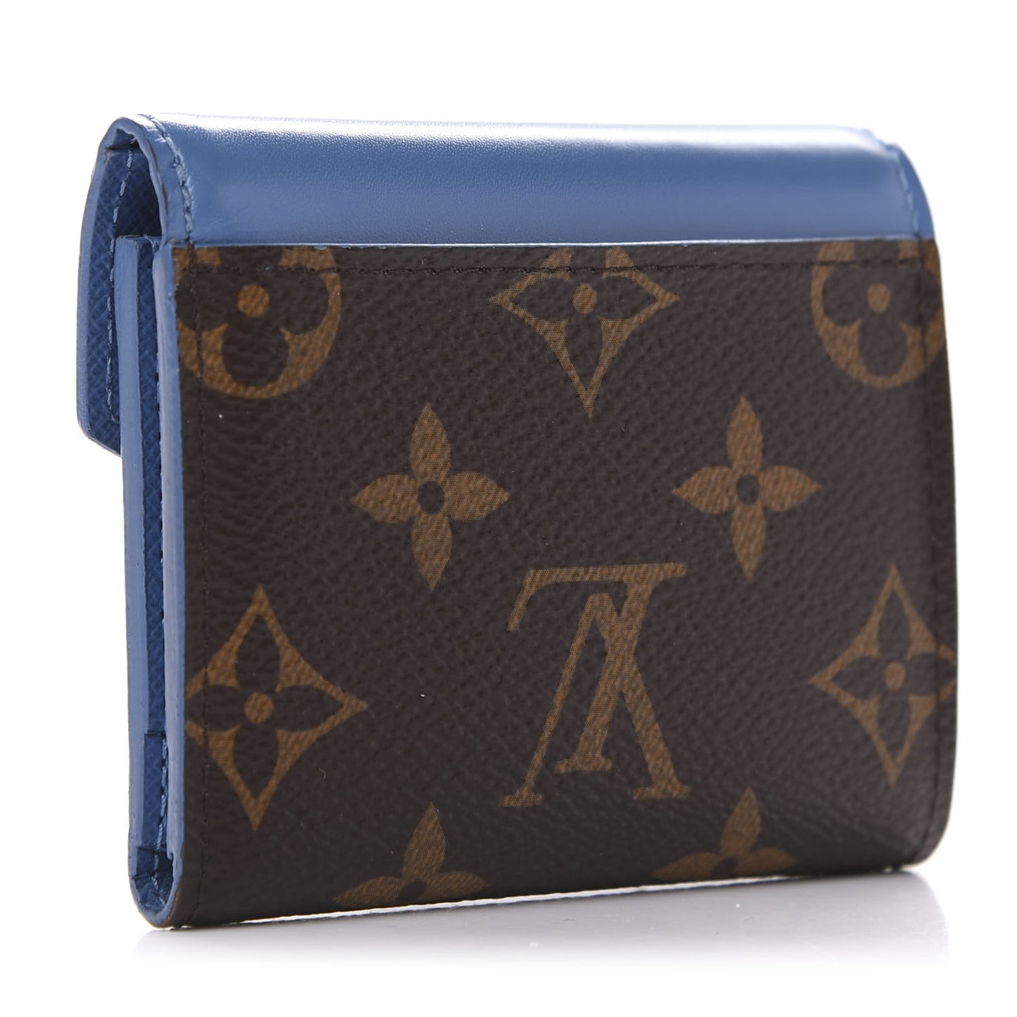 Monogram Zoe Wallet Blue Jean
