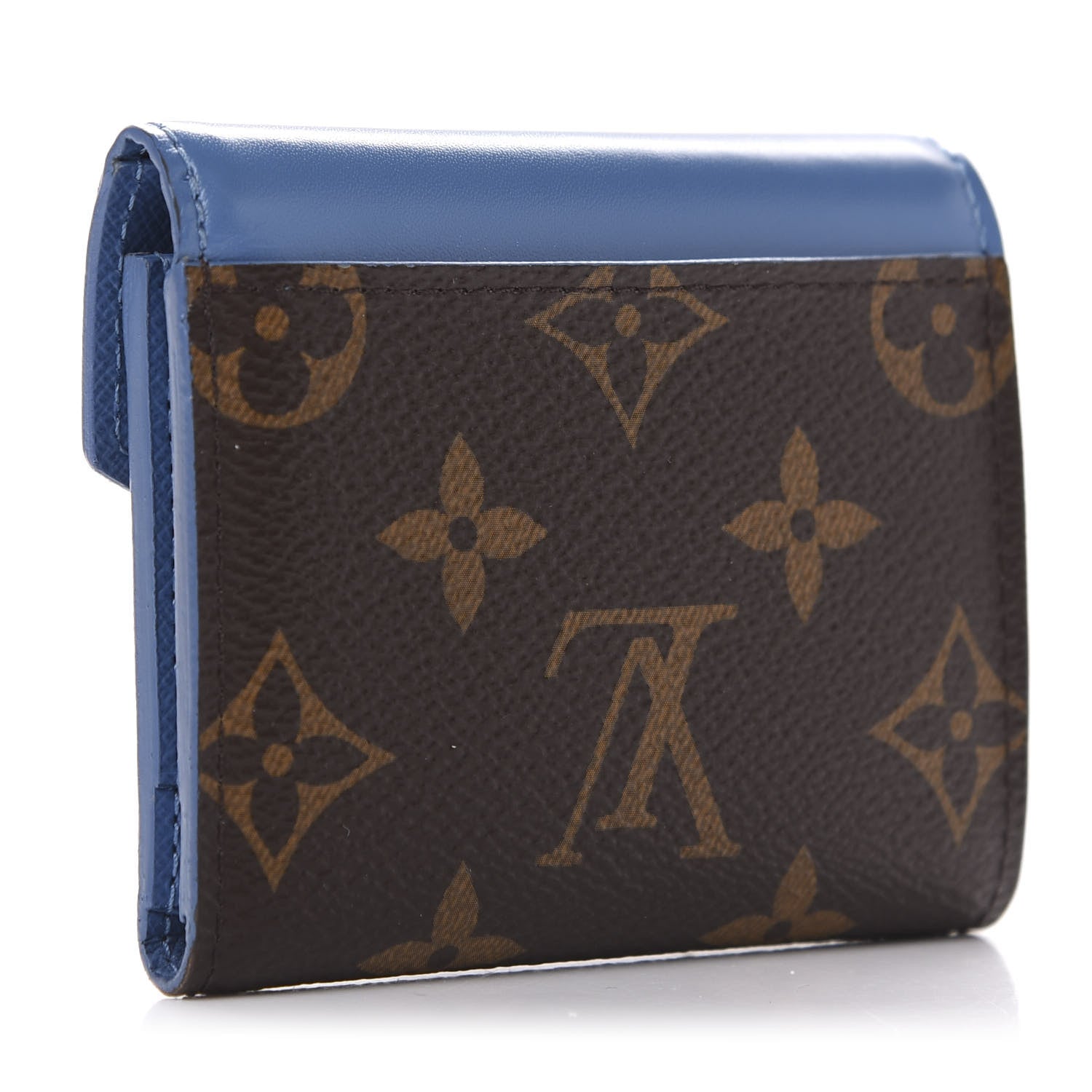 Louis Vuitton Monogram Zoe Wallet Blue Jean 3 of 7