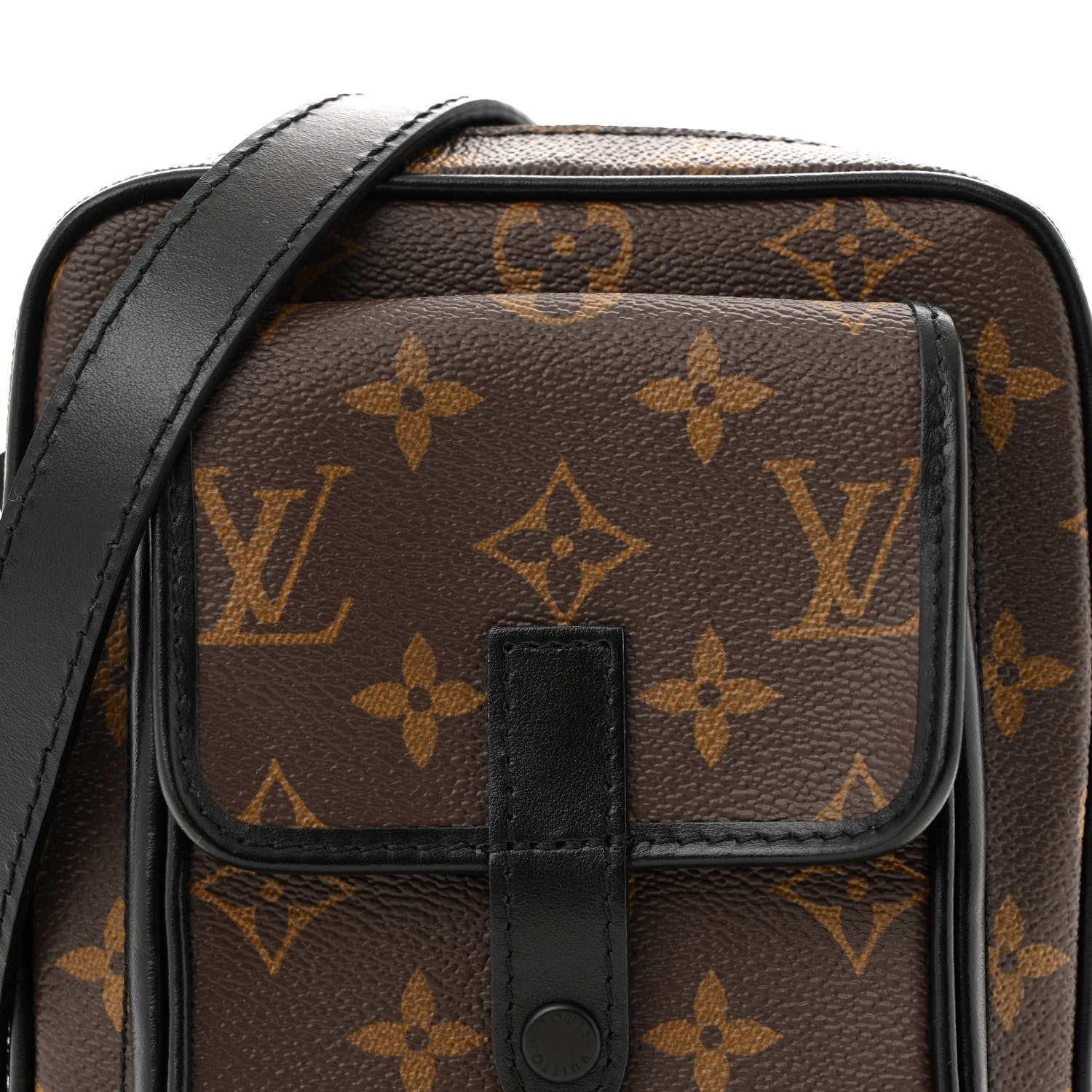Louis Vuitton Monogram Macassar Christopher Wearable Wallet 7 of 10