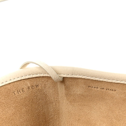 The Row Grained Calfskin Medium N/S Park Tote Ivory 6 of 9