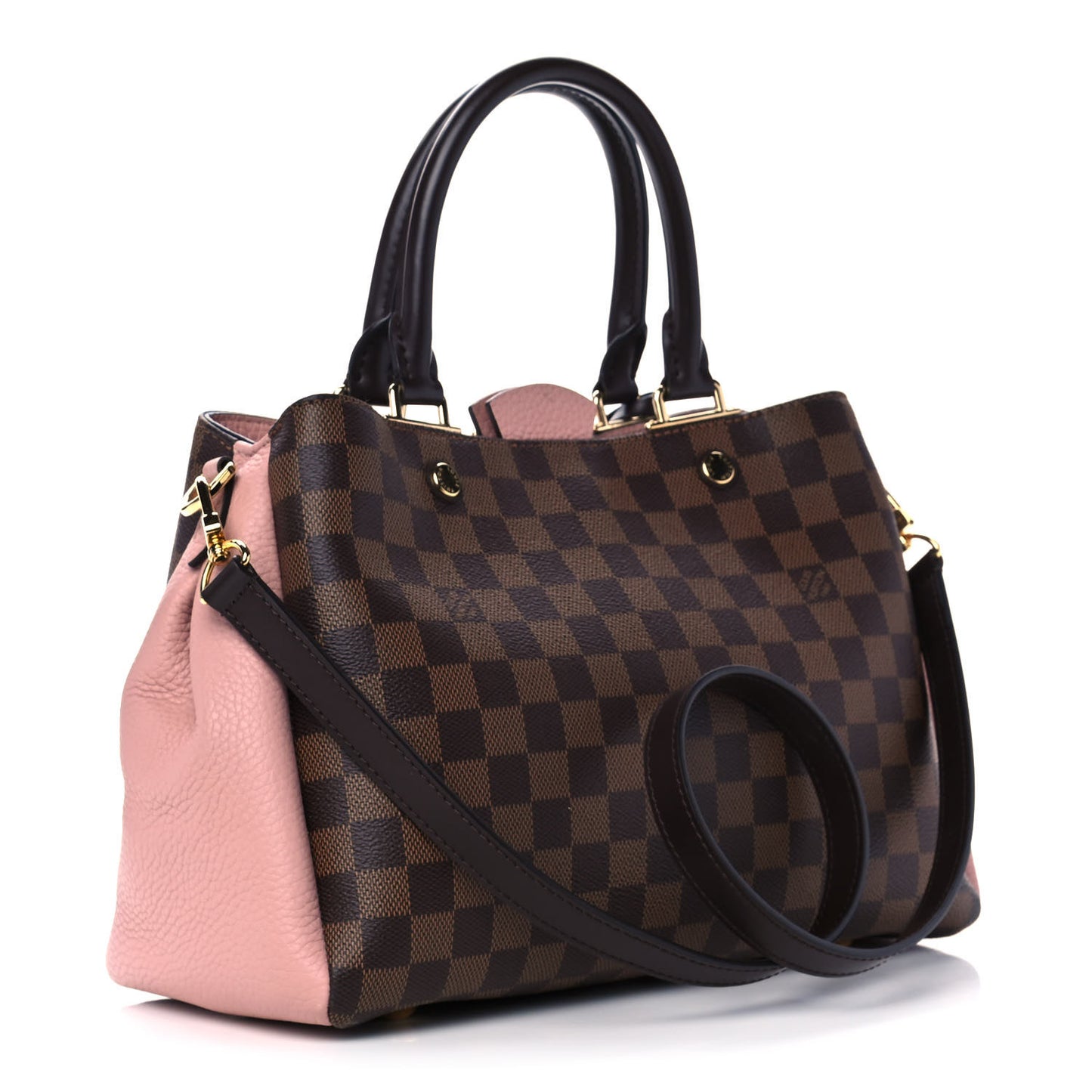 Damier Ebene Cuir Taurillon Brittany Magnolia