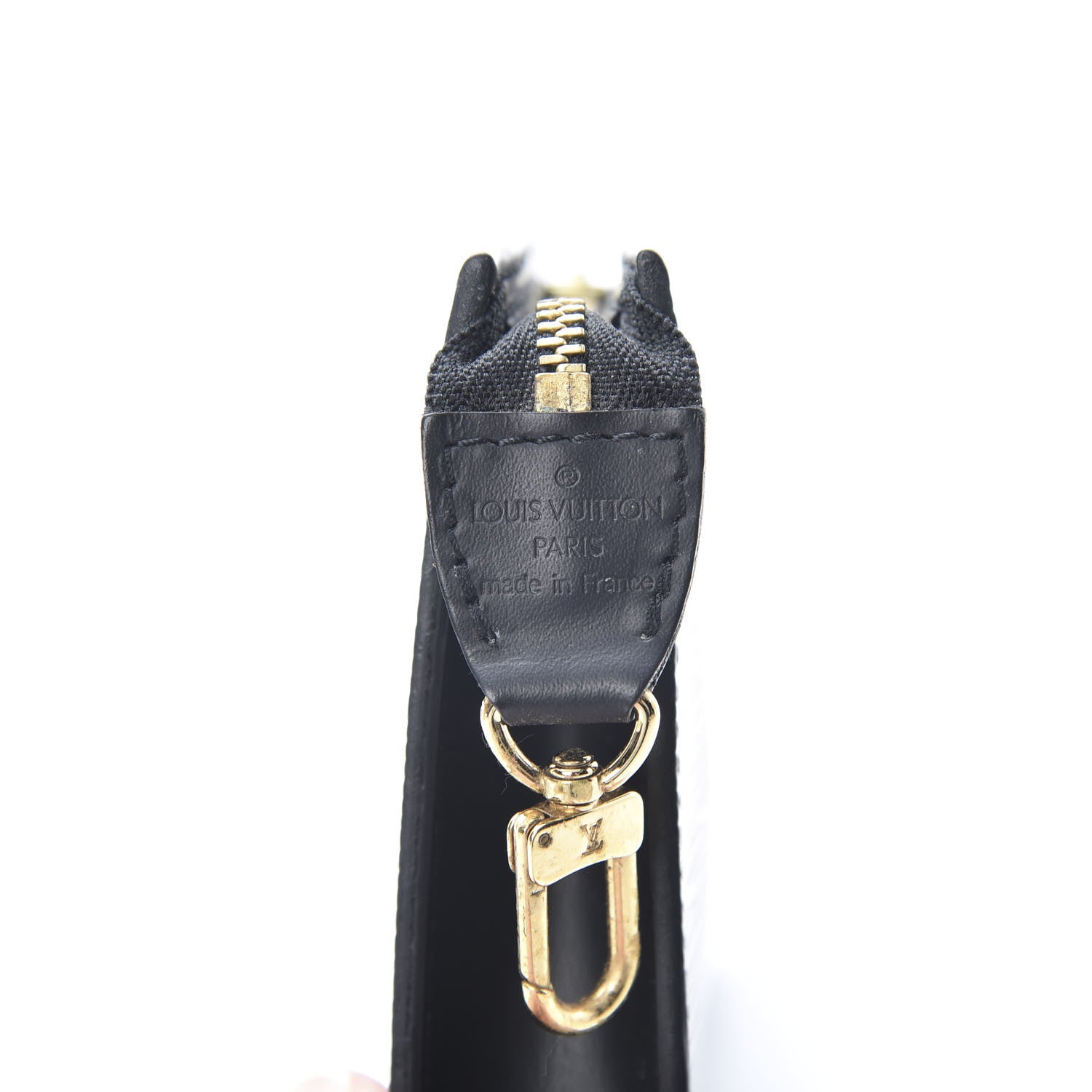 Louis Vuitton Epi Bucket Pochette Accessories Black 6 of 6