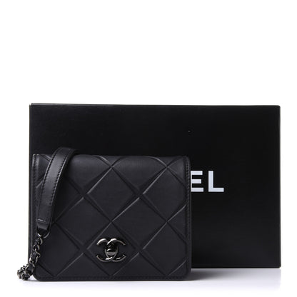 Chanel Calfskin Mini Propeller Flap Black 12 of 12
