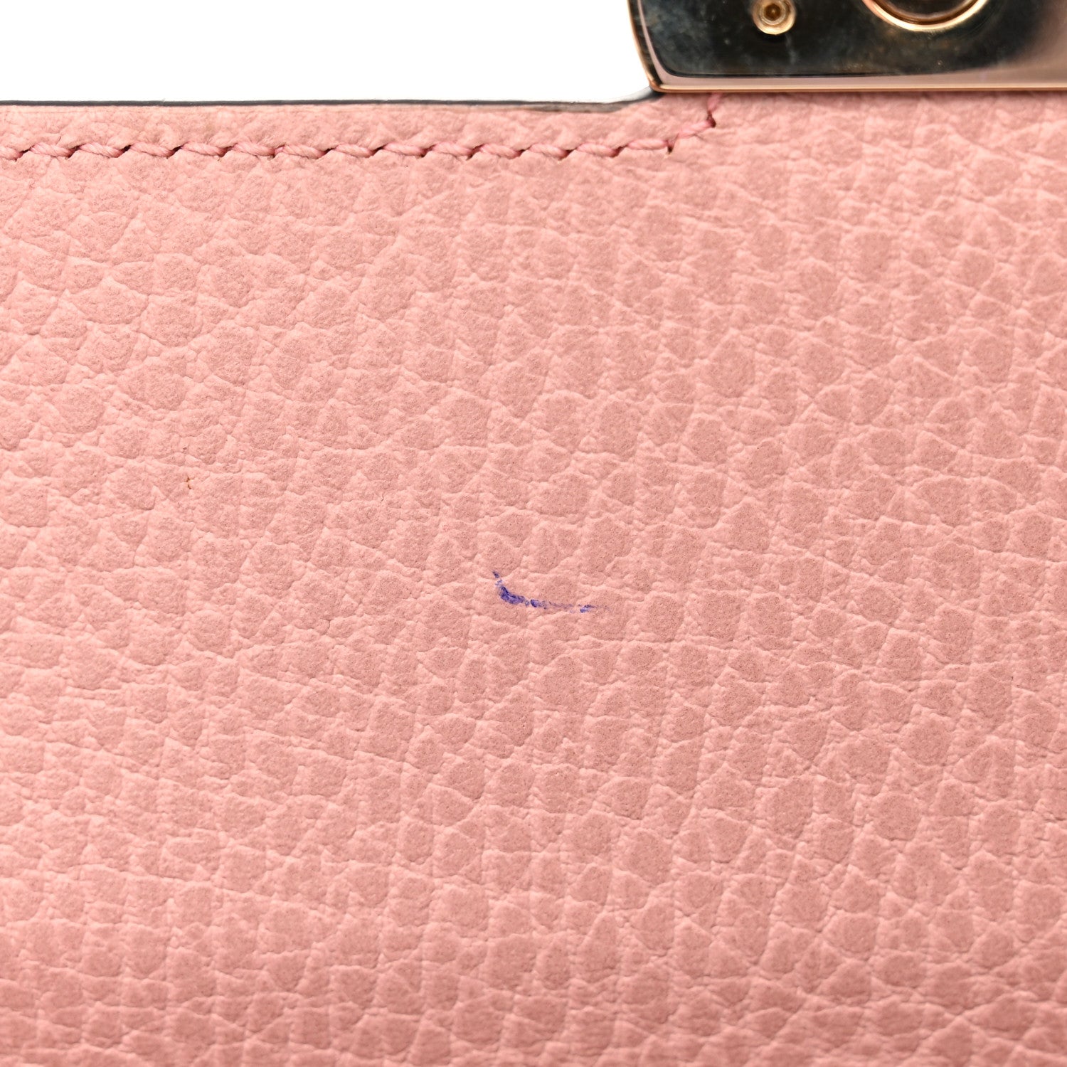 Gucci Dollar Calfskin Interlocking G Chain Wallet Soft Pink 13 of 17