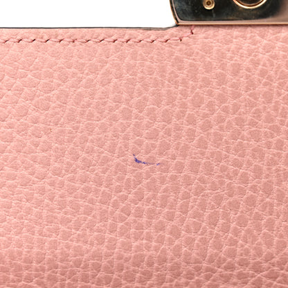 Gucci Dollar Calfskin Interlocking G Chain Wallet Soft Pink 13 of 17