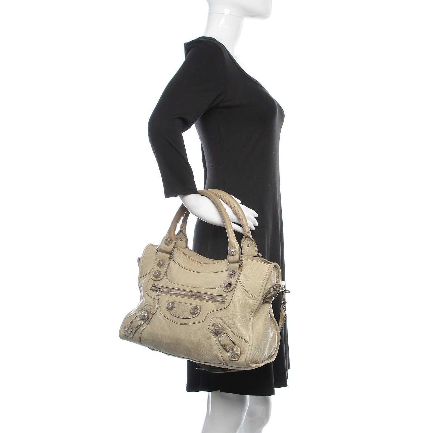 Balenciaga Agneau Giant 21 Silver Hardware City 2 of 12