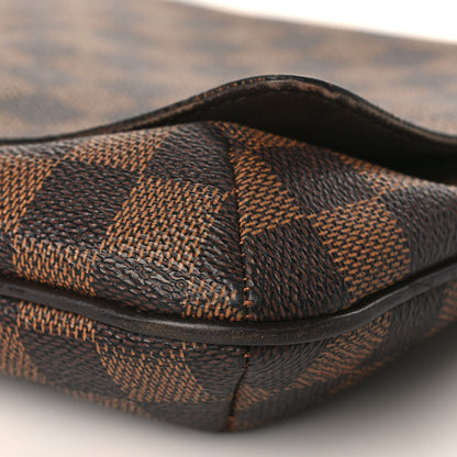 Louis Vuitton Damier Ebene Musette Tango Long Strap 7 of 9