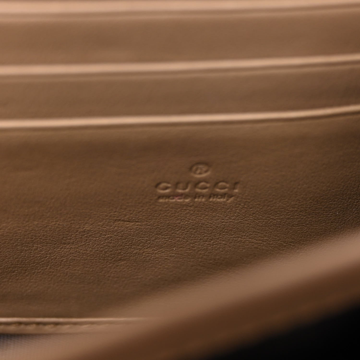 Gucci GG Supreme Monogram Mini Dionysus Chain Wallet Beige Taupe 6 of 12