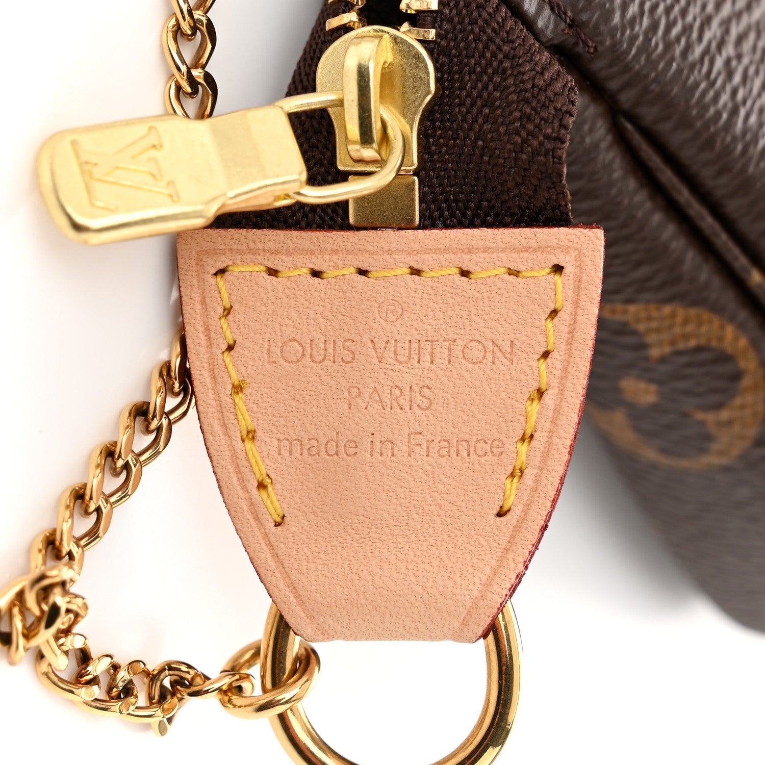 Louis Vuitton Monogram Mini Pochette Accessories 6 of 11