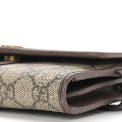 Gucci GG Supreme Monogram Web Ophidia Crossbody Wallet Beige New Acero 9 of 9