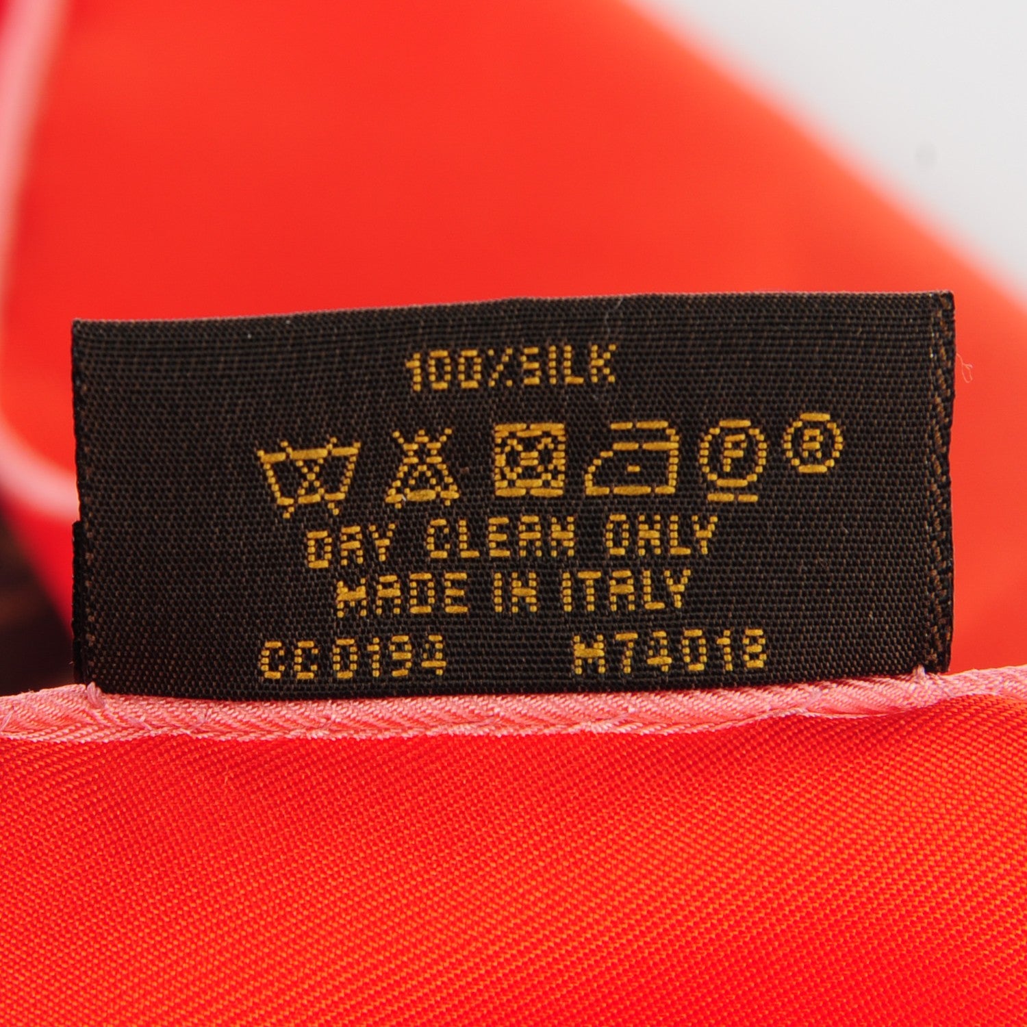 Louis Vuitton Silk Monogram Keepall Scarf 5 of 5