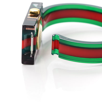 Gucci Stainless Steel Plexiglass 24mm Quartz Watch 5 of 5