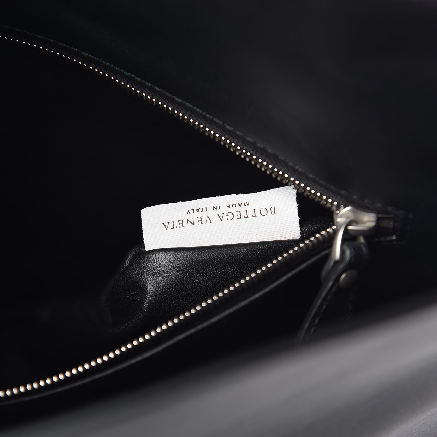 Bottega Veneta Smooth Matte Calfskin Bucket Bag Black 9 of 16