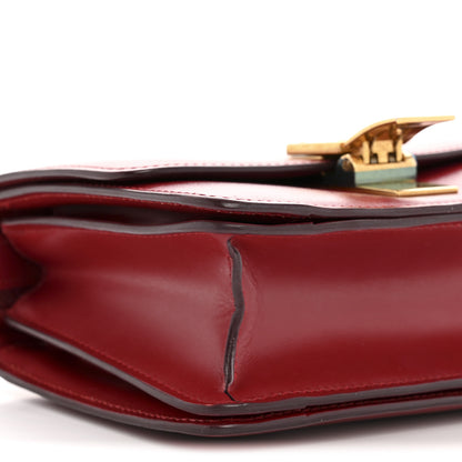 Celine Box Calfskin Small Classic Box Flap Bag Red 10 of 14