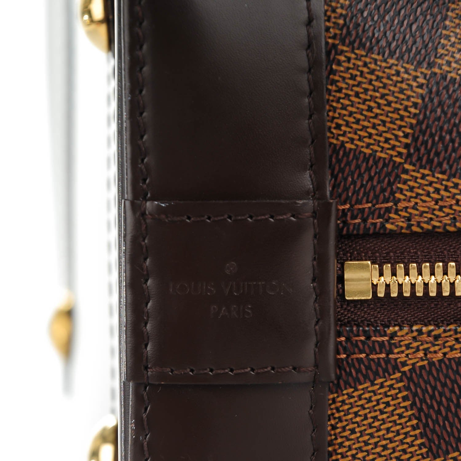 Louis Vuitton Damier Ebene Alma MM 5 of 9