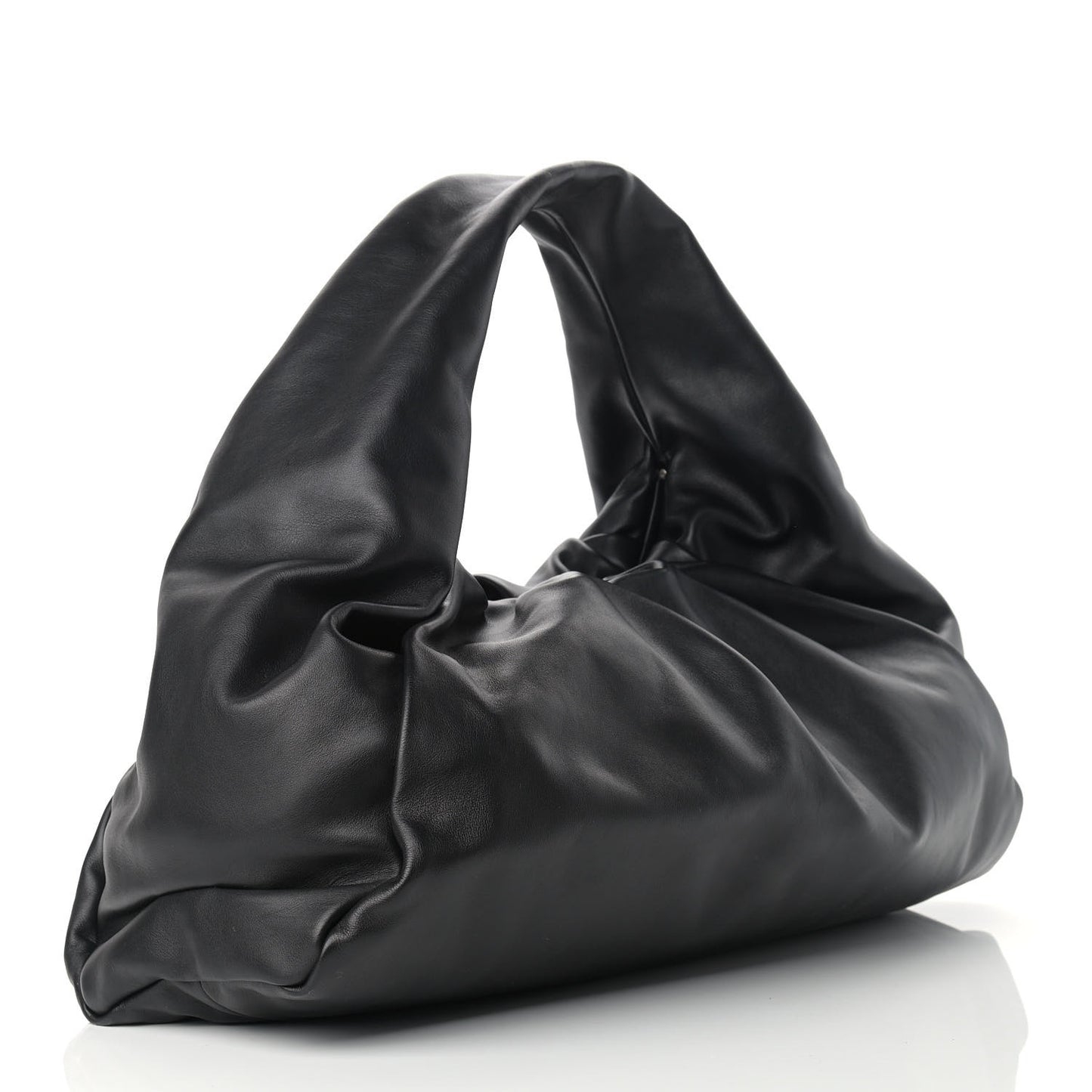 Smooth Butter Calfskin Small The Shoulder Pouch Black