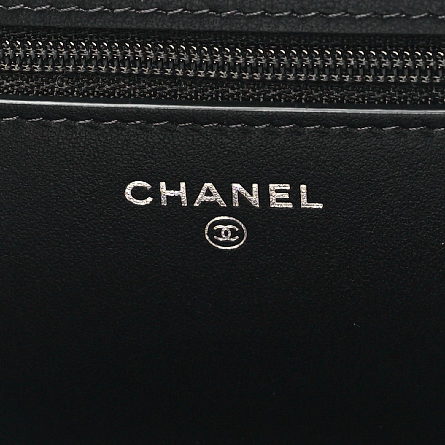 Chanel Caviar Quilted Boy Wallet On Chain WOC Black 6 of 11